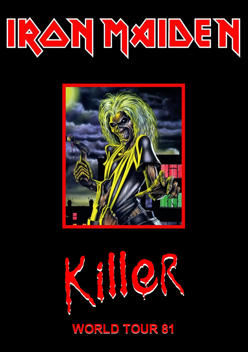Iron Maiden - Killer 1981 - Hipodrom, Beograd, Srbija